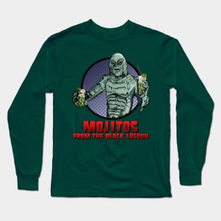 Mojitos from the Black Lagoon Long Sleeve T-Shirt